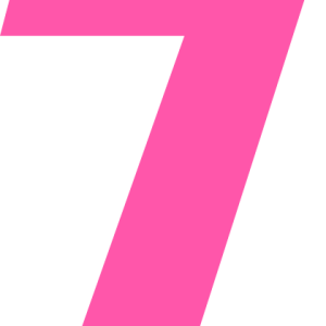 number 7 PNG