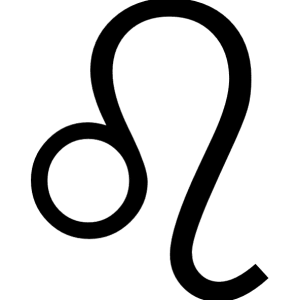 Leo zodiac PNG