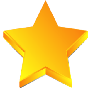 gold star PNG image
