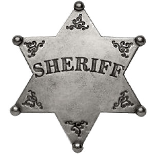 Sheriff badge PNG