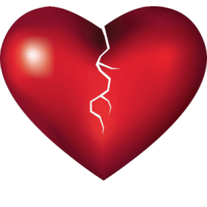Broken heart PNG