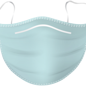 Surgical mask, medical mask PNG