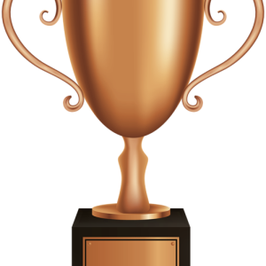Award trophy cup
