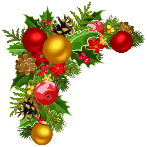 Christmas garland PNG