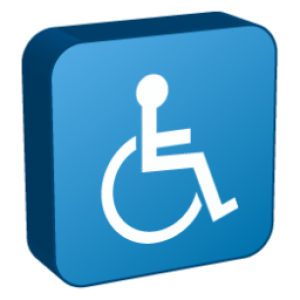 Disabled handicap symbol PNG