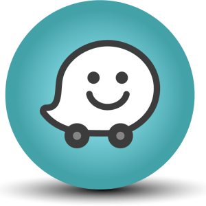 Waze PNG logo
