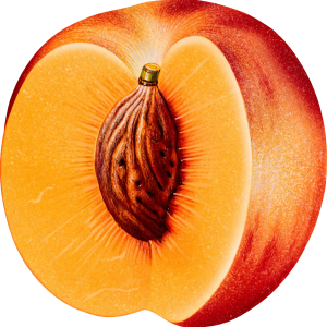 Peach PNG image