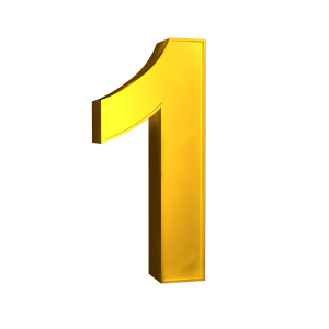 Number 1 PNG