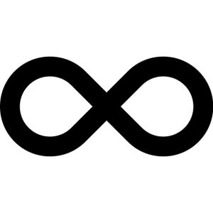 Infinity symbol PNG