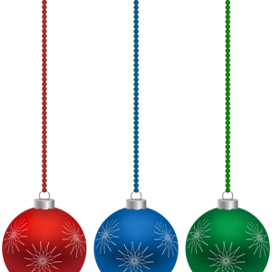 Christmas balls baubles