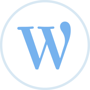 WordPress logo PNG