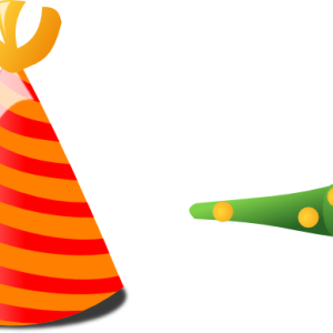 Party birthday hat PNG