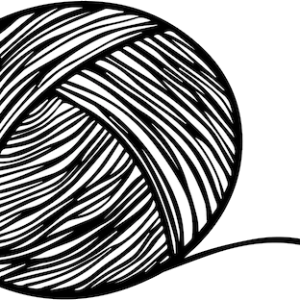 Ball yarn PNG