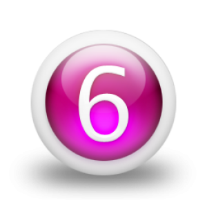 Number 6 PNG