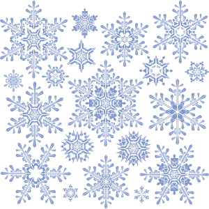 Snowflakes PNG image