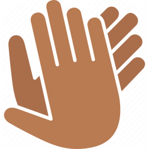 Clapping hands PNG
