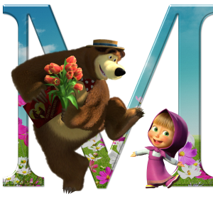 Masha and the Bear picture PNG