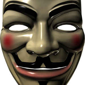 Anonymous mask PNG