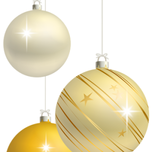 Christmas balls baubles