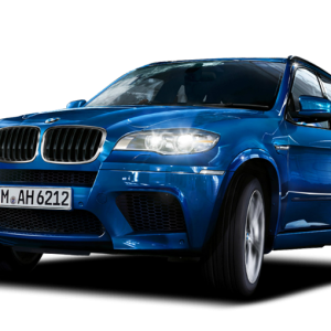 blue BMW PNG image, free download