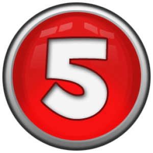 Number 5 PNG