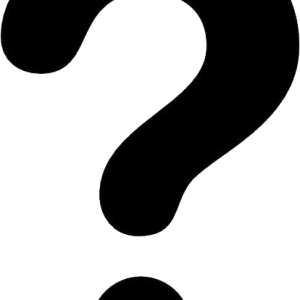 Question mark PNG, ? icon PNG black