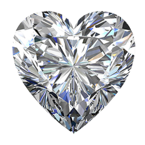 Heart diamond PNG image