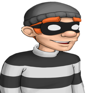 Thief, robber PNG