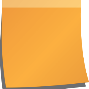 Sticky note PNG