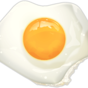 Fried egg PNG