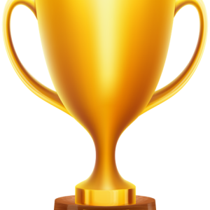 Award trophy cup