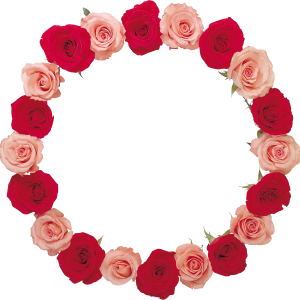 Floral frame PNG