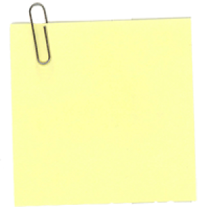 Sticky note PNG