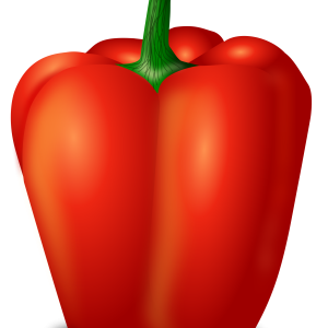 Red pepper PNG image