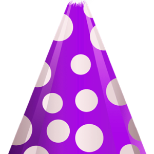 Party birthday hat PNG