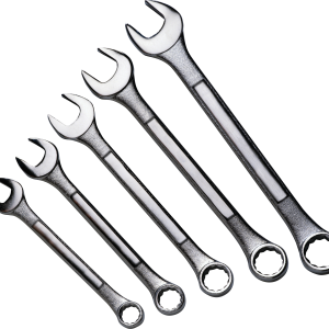 Wrench, spanner PNG image