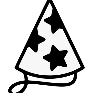 Party birthday hat PNG