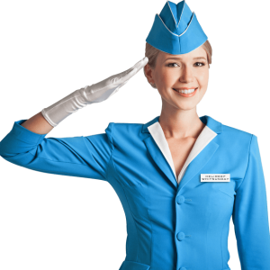 Stewardess PNG