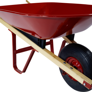 Wheelbarrow red image PNG