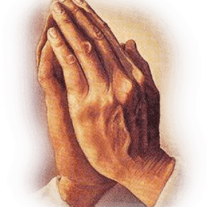 Praying hands PNG