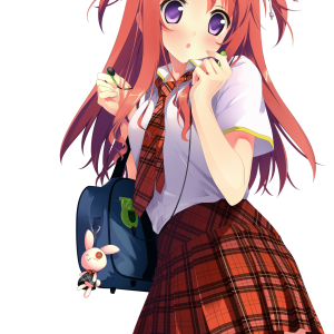 Anime girl PNG