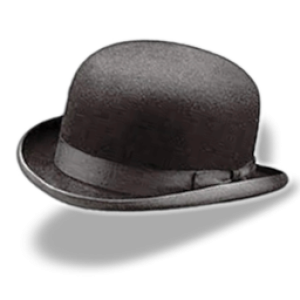 Bowler hat PNG