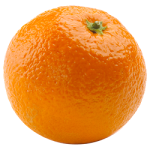 Big orange PNG image