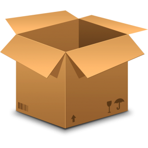 Cardboard box PNG