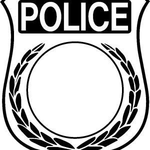 Police badge PNG