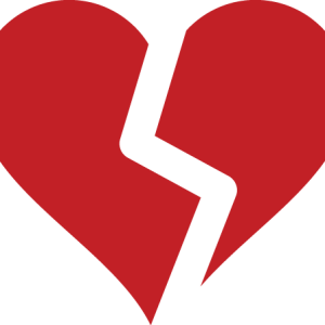 Broken heart PNG