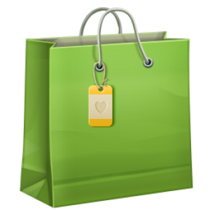 Shopping bag PNG image