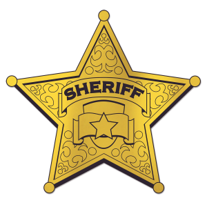Sheriff badge PNG