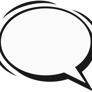 Speech balloon PNG