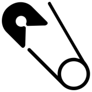 Safety pin PNG